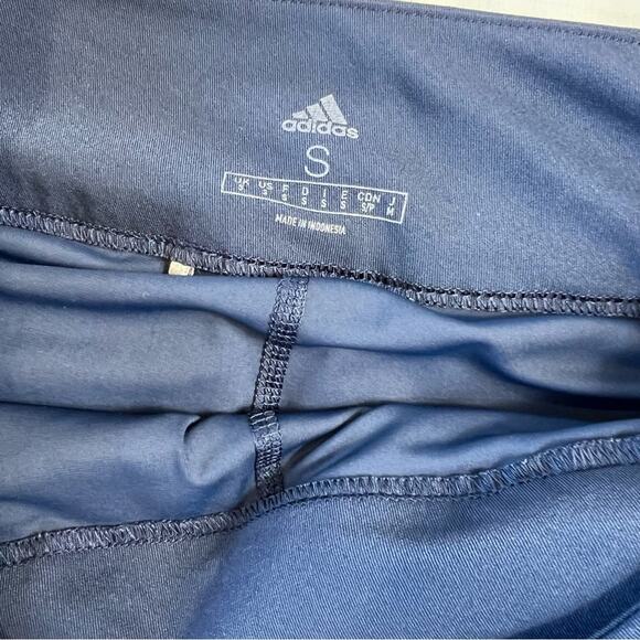 Adidas Women's Golf Star Plon Mini Skirt Small Navy With Shorts and Pockets - Picture 3 of 8